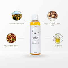 Olio creativo per la pelle
