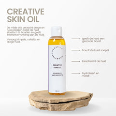 Olio creativo per la pelle