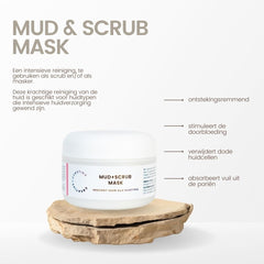 Maschera di fango e scrub naturale