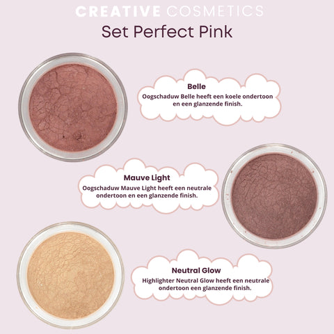 Set di ombretti Rosa perfetto
